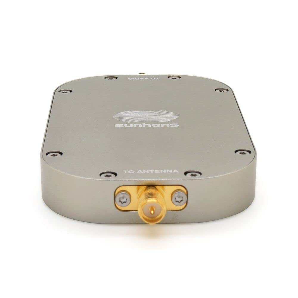 eSunRC 2.4G y 5.8G IEEE 802.11/a/n/b/g Banda Dual 2000mW 33dBm UAV WiFi Amplificador de señal WiFi Antena