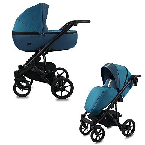 Kinderwagen 3 in 1 set babyzitje isofix selectie Air by SaintBaby Caffee Latte 3in1 met babyzitje - Afbeelding 3