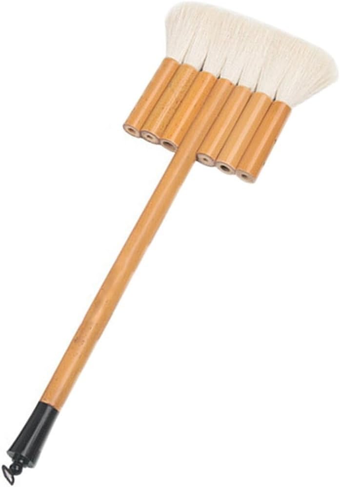 ウールロウブラシ中国絵画レンダリングロングスティック背景プライマーアート