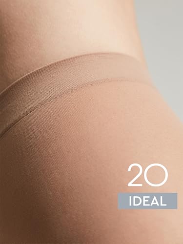 Image of Conte Tights Classic Matt Sheer Pantyhose with Control Top Ideal 20 den