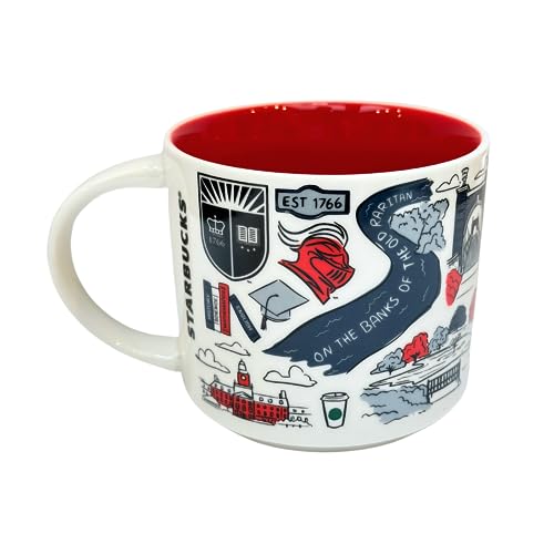Starbucks Mug Colección Rutgers Football 2022 14 oz miniatura 2