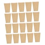 TOYANDONA 50 Piezas Unidades Cajas de Papel Kraft para y Dulces Cine Cartón Resistente para Fiestas Bodas y Cumpleaños