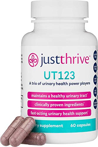Just Thrive: Ut123 - Urinary Tract Support With Full-Spectrum Cranberry, Hibiscus And Black Cumin Seed Extracts - 60 Capsules - For Ut And Bladder Cleanse And Relief - Vegan, No Gluten Or Dairy #TOP5