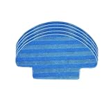 GHJ567RE Aspirapolvere Serbatoio 'Acqua Scatola Mocio Panno Straccio for liectroux V3S PRO /M7S PRO Robot Aspirapolvere Parti Serbatoio 'Acqua Pulizia Mocio(5pcs mop Cloths)