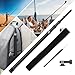 BRDRC Bastone per selfie da 3 m per Insta360 X5 X4, 118 pollici, in fibra di carbonio, invisibile, ultra lungo, prolunga per Insta 360 ONE X5 X4 X3 X2 RS, per accessori DJI OSMO 360 (con adattatore Go immagine