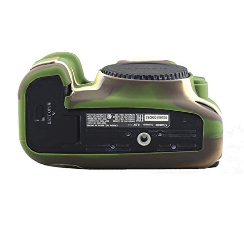 6D Mark Ii Silicone Case, Tuyung Camera Housing Case Protective Cover Skin, Compatible With Canon Eos 6D Mark Ii, Army Green #TOP5