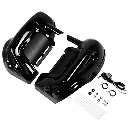 TCMT Kit de carenado con ventilación inferior con altavoz para Harley Touring Road King Street Glide Electra Glide Ultra Classic Road Glide 1983-2013