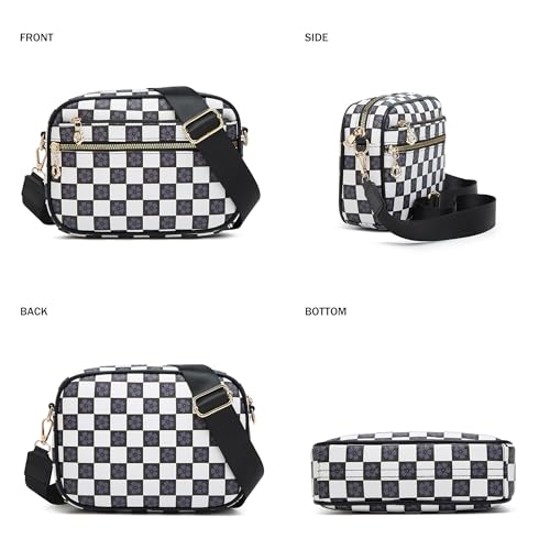 Image of Crossbody Purse for Women Small Crossbody Bags Trendy Vegan Leather with Adjustable Shoulder Straps Gift for Mother Wife Mom