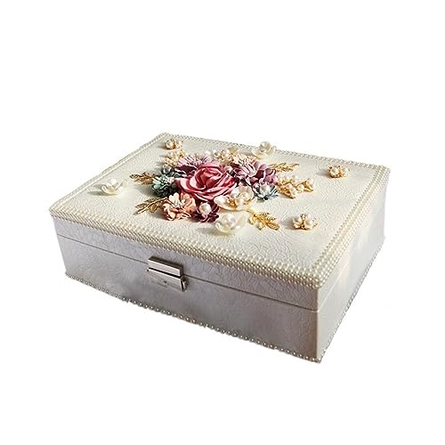 Boîte à bijoux rétro en bois, le cadeau idéal pour femme