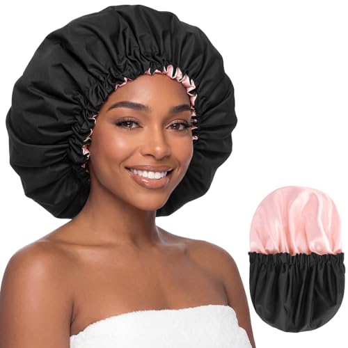 Satin-Lined Extra-Large Shower Cap