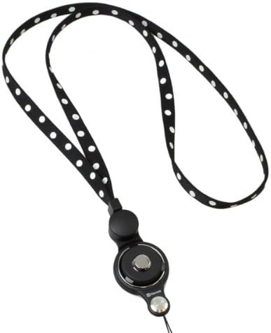 HandLinker Putto Mobile Neck Strap Polka Dot (Black)