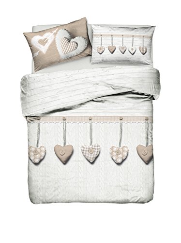 Claire Maison Coordinato Copripiumino Beige