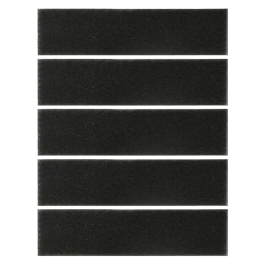 AYVRUOP 5 Piezas Filtro Aire Acondicionado,Almohadillas de Filtro de Aire Acondicionado,Repuesto de Filtro de Aire Acondicionado,Aaccesorios de Filtro de Algodón de Tres Niveles(21.5 x 5 CM)