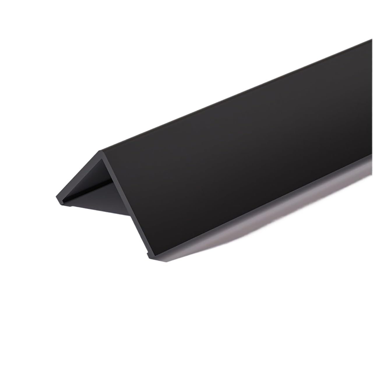 Wall Corner Guard Edge Protector, PVC Wall Corner Guard, 3.6cm, 89°, Multicolor, 1-2.8m(Black,L 2.2m/7.2ft)