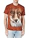 The Mountain Men's Big Face Fox T-Shirt