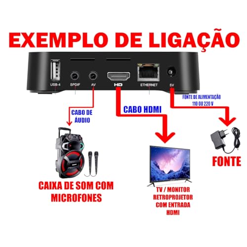 Karaoke 5.500 Canções Memoria lista Pdf celular Com Pontuação 2 mic versão Diamond Infozé Karaoke