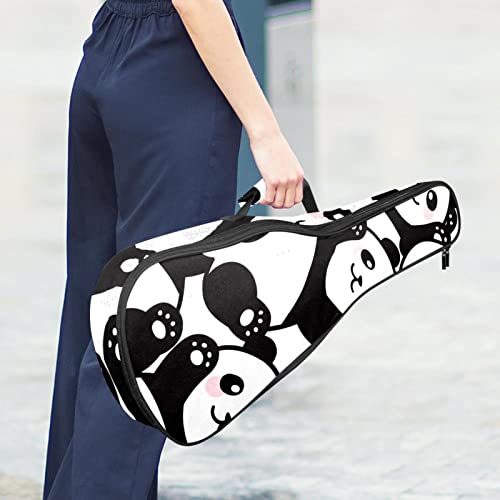 Sac à dos pour ukulélé de concert rembourré 10mm motif panda - 6