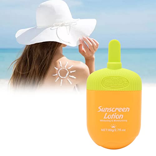 Gesichts-Sonnenschutz SPF 60 Aufhellung, stärken atmungsaktives, atmungsaktives Mädchen-Frauen-Make-up im Freien - Image 3