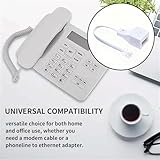 YIXINHE1 PCS RJ11 to BT Socket Adapter,4-Wire Female Converter,bt digital voice adapter Phone to Ethernet - Universal Compatibility for Phones, Modems, Routers & Printers, 10cm Cable Length - Image 7