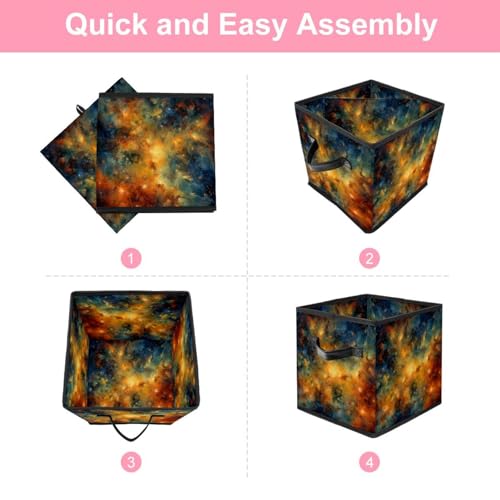Boîte de rangement pliable à grande capacité pour organiser vos étagères