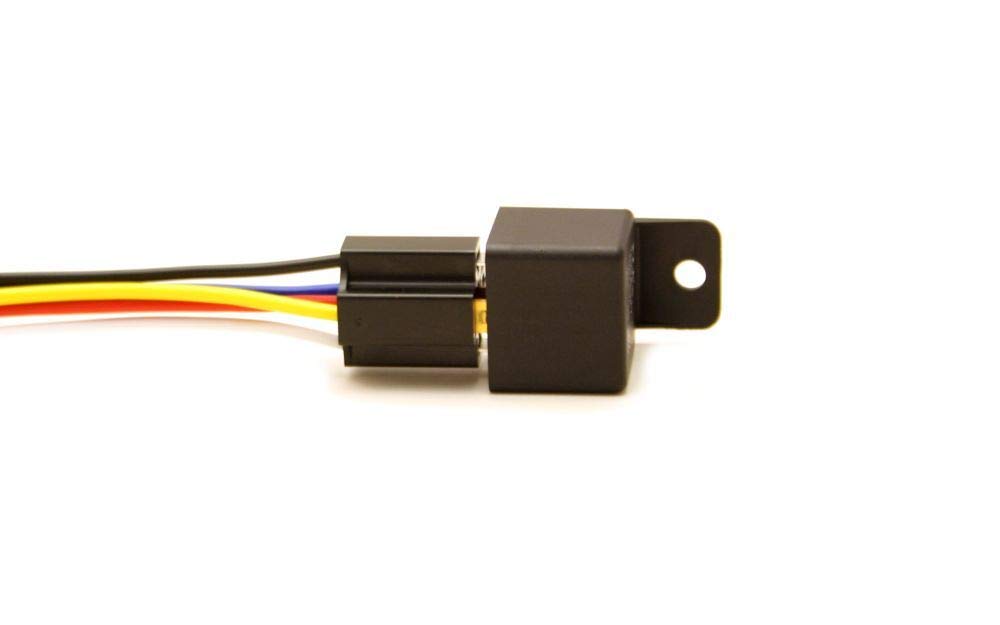 edi-tronic Przekaźnik samochodowy z gniazdem 12 V, 40 A, z gniazdem