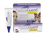 NasalGuard Airborne Particle Blocker Gel for Pet Lovers – Helps Reduce Inhalation of Pet Hair, Dander & Allergens – Drug-Free, Daily Use, Made in USA (Unscented, 3g Tube)
