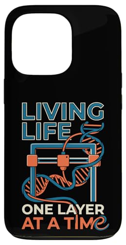 Living Life One Layer At A Time Funny 3D�v�����g�f�U�C�� �X�}�z�P�[�X iPhone 13 Pro �p