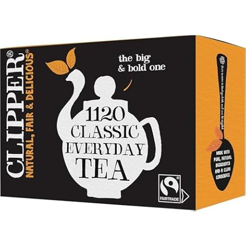 Clipper Fairtrade Black Tea Bags - 1120 Pack Cover