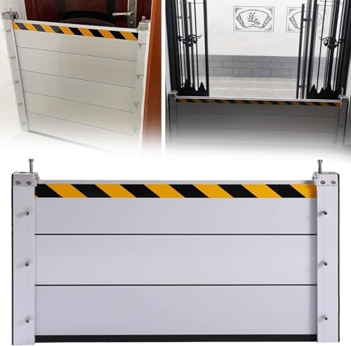 Barrera de protección contra inundaciones y deflector de aluminio de 130cm para puertas 2
