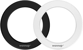 Wannap Universal Magsafe Rings(Magnetic),2 PCS Magnetic Sticky Rings for iPhone 13/12 Series Ordinary Phone Case, Compatible with Magsafe Wireless Charging and Some Accessories.