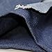 Denim 9 OZ.Indigo Washed of Deep Col 100% Cotton Fabric 62' ' Wide by The Yard(Deep-Indigo), Light-indigo