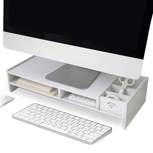 Recopilación de Mesas para ordenador favoritos de las personas. 48 Soporte de Monitor para Escritorio de Computadora como Almacenamiento Organizador, Elevador Monitor Stand Ergonómico de 2 Niveles, Soporte Monitor y Portatil Pantalla Ordenador...