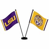 WinCraft Louisiana State LSU Tigers Desk and Table Top Flags