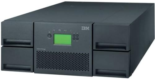 IBM 35734UL System Storage TS3200 Tape Library Model L4U - Tape library - 38.4 TB / 76.8 TB - slots: 48 - no tape drives - max drives: 4 - external - 4U - bar code reader, encryption - for P/N: 7376K5G, 7379KEG, 7379KFG, 7379KGG, 7379KHG, 7379KKG, 7944KAG