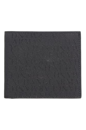 Armani Exchange Ivan, Essential, Bifold, Portafoglio Bi-Fold da Uomo, Nero,