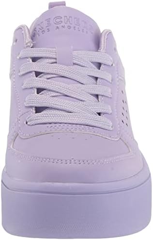 Skechers Kids Girls Court High-Color Zone Sneaker, Lavender, 5 Big Kid | Image 1