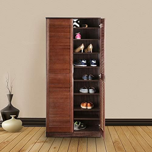 HomeTown Pamela Engineered Wood Shoe Rack in Oak Colour