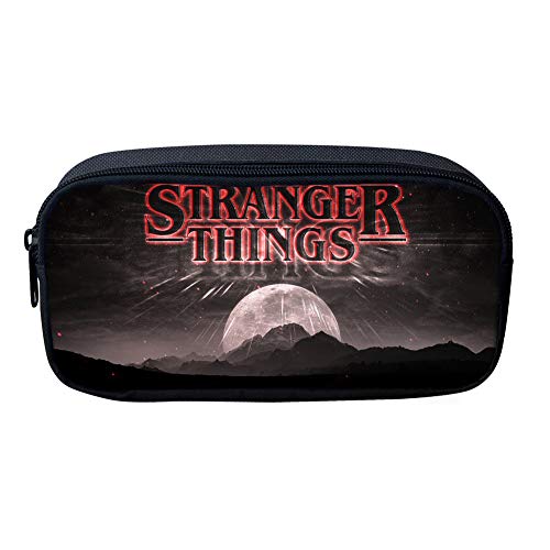 Preisvergleich Produktbild Stranger Things Federmäppchen Exquisite Stationery Box Benutzerdefinierte Federmäppchen Student Card Package Large Capacity Federmäppchen (Color : A08, Size : 21 X 4 X 10cm)