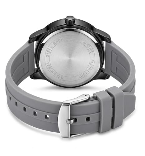 Image of CERO Men's Quartz Watch | Prime Collection Dual Dial | Silicone Strap | Analogue | Sporty Style