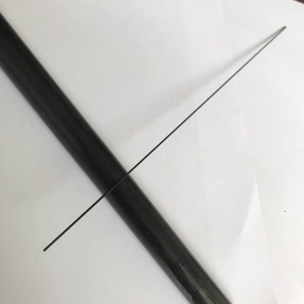 Tige en fibre de carbone (longueur 1000 mm, de 6 mm à 25 mm) – Barre ultra-résistante et légère for avions télécommandés, loisirs créatifs et modèles réduits d'avions.(6.0mm)