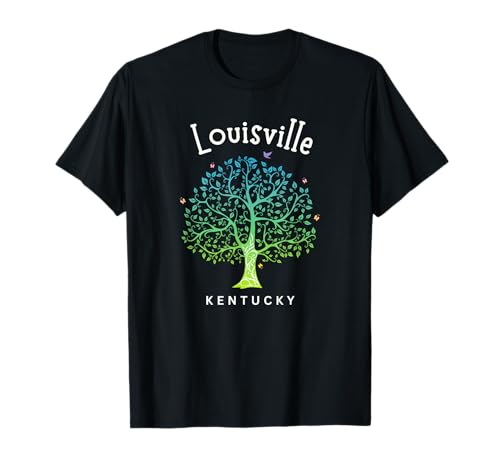 I Love Louisville Kentucky shirt with tree | Louisville KY T-Shirt