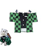 胡蝶しのぶ ペット服 犬服 猫服 コスプレ コスチューム 小型犬 中型犬用 猫用 かわいい おもしろい ハロウィン クリスマス 正月 新年 パーティー ペット用品 (L,B) [並行輸入品]