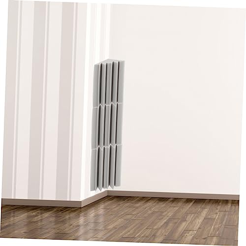 Totority 4pcs Trampas de Bajo en Esquina para Aislamiento Acústico Paneles de Absorción de Sonido Espuma para Ktv Estudio Hogar miniatura 2