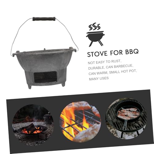 Barbecue Jardin Polyvalent en Fonte Robuste - Qualité Traditionnelle - 8