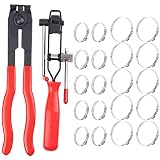 CV Joint Boot Clamp Pliers - Ear Boot Tie Pliers with CV Boot Clamps Kit, Car Band Tool Kit, Automot