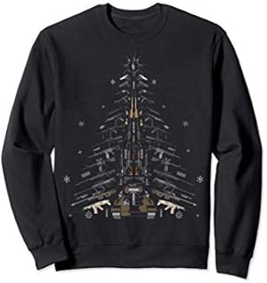 Great Handgun Assault Rifle M4 AR15 Christmas Guns Tree gift Sweatshirt