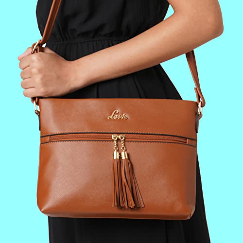 Image of Lavie Women's Tasco Tassel Sling Bag | Ladies Purse Handbag