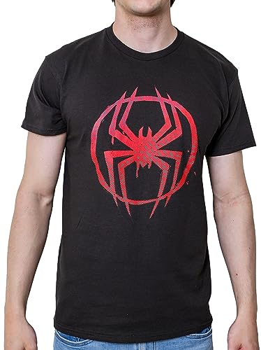 T-shirt Spider-Man Miles Morales vêtement Marvel Spiderverse adulte