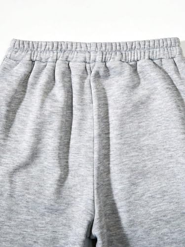 Floerns Girl's Clothes Fall Outfits Drawstring Waist Athletic Joggers Sweatpants with Pocket3