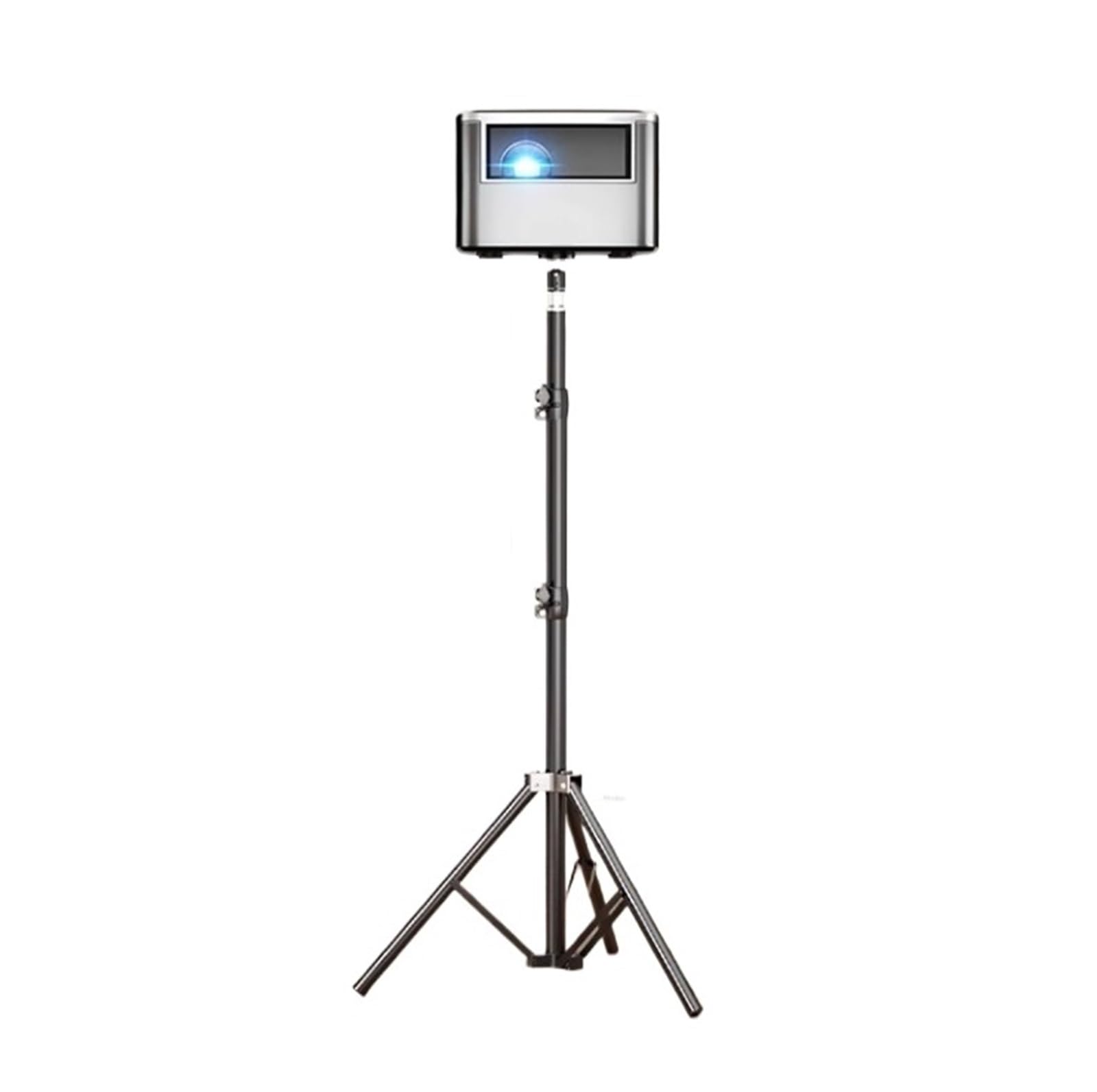 Support Projecteur Support de projecteur réglable en Hauteur, Support Sol, tête Mobile for la Maison, Le Bureau et l'extérieur pour Bureau(54-170cm)